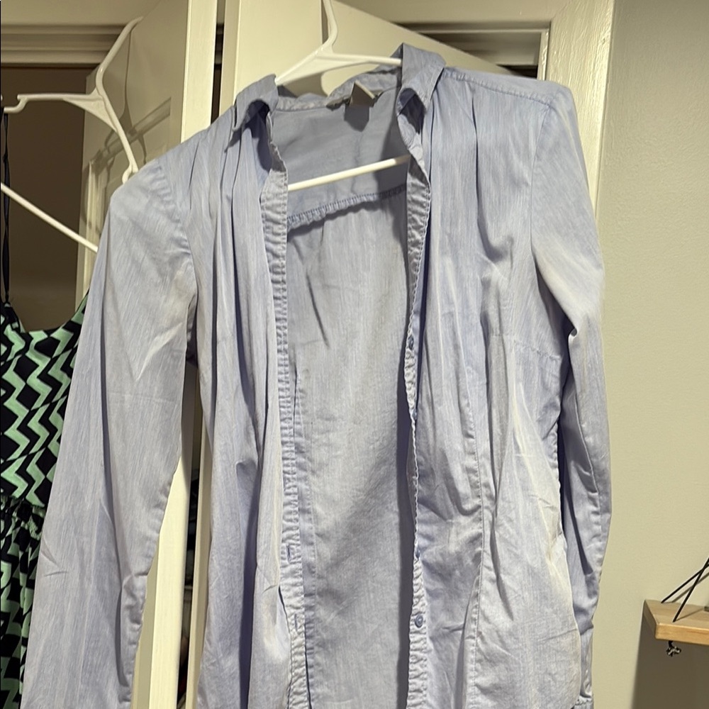 H&M Sky Blue Shirt